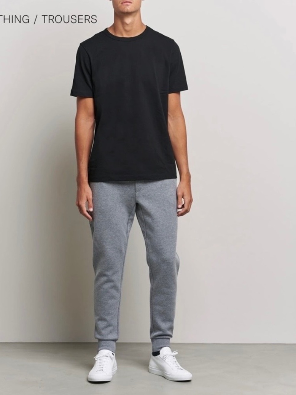 Ralph Lauren Heathered Grey Joggers